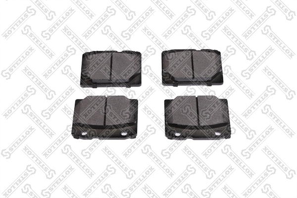 Kit de plaquettes de frein, frein à disque STELLOX 091 000B-SX