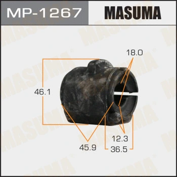 Coussinet de palier, stabilisateur MASUMA MP-1267