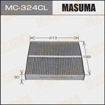 Filtre, air de l'habitacle MASUMA MC-324CL