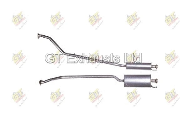 Silencieux central GT Exhausts GHA321