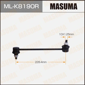 Entretoise/tige, stabilisateur MASUMA ML-K8190R