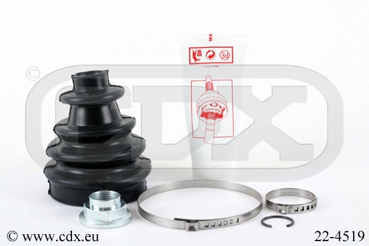 Jeu de joints-soufflets, arbre de commande CDX 22-4519