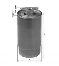 Filtre à carburant UNIFLUX FILTERS XN103