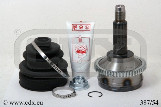 Jeu de joints, arbre de transmission CDX 387/54