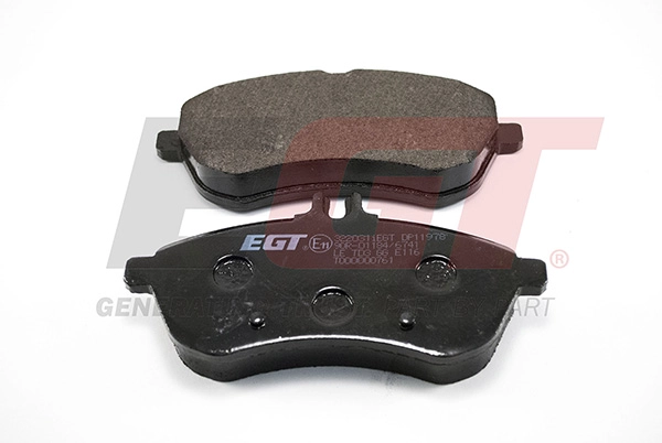 Kit de plaquettes de frein, frein à disque EGT 322031iEGT