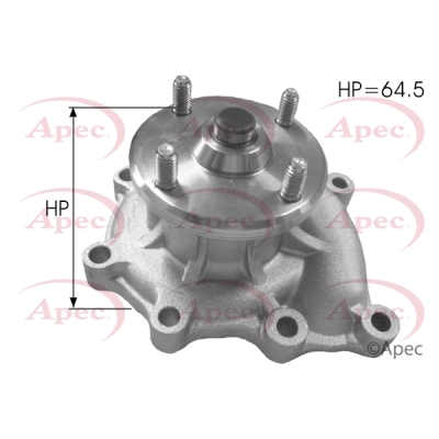 Pompe à eau, refroidissement du moteur APEC AWP1253
