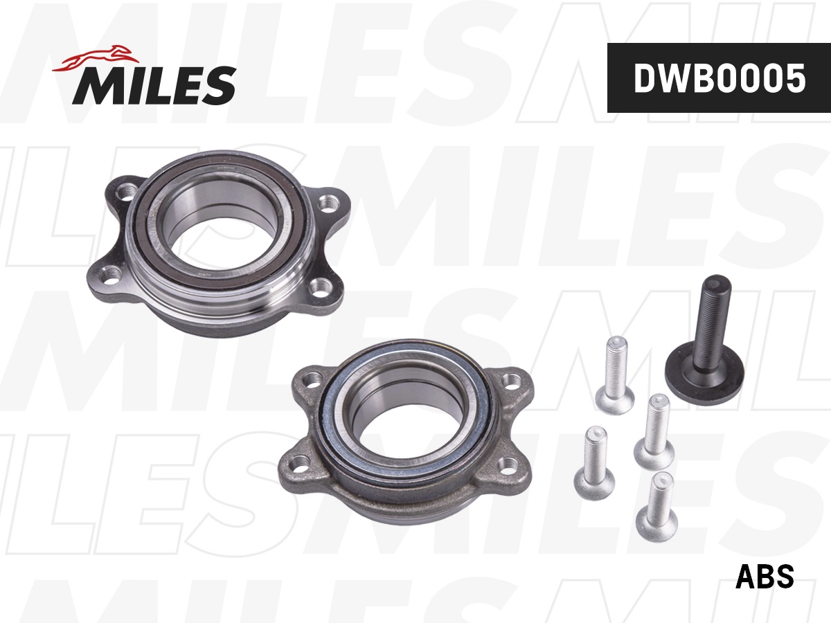 Kit de roulements de roue MILES DWB0005