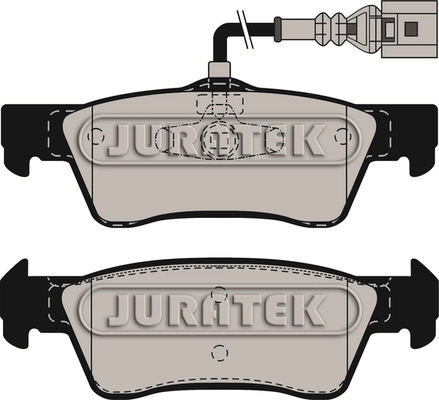 Kit de plaquettes de frein, frein à disque JURATEK JCP4056