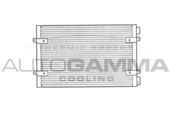 Condenseur, climatisation AUTOGAMMA 102767