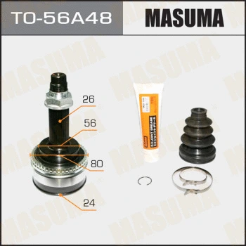 Jeu de joints, arbre de transmission MASUMA TO-56A48