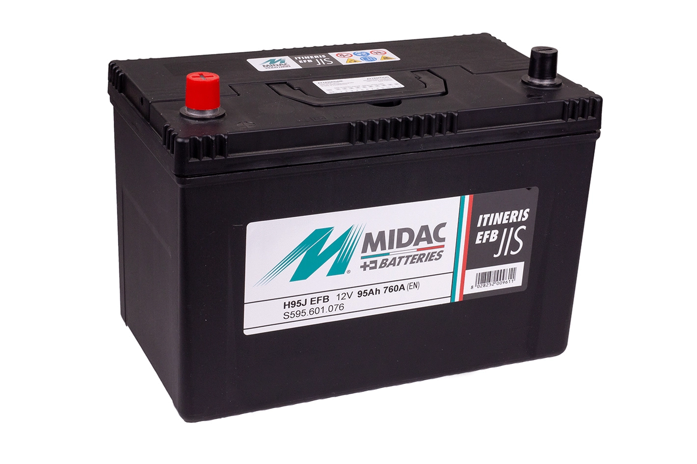 Batterie de démarrage MIDAC S.p.A. IT95J EFB