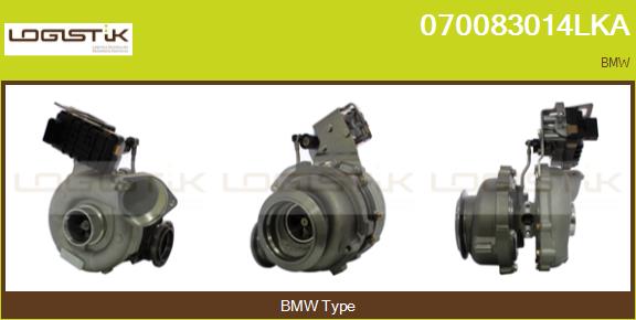 Turbocompresseur, suralimentation LGK 070083014LKA