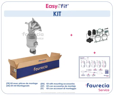 Catalyseur en coude Faurecia FS15533K