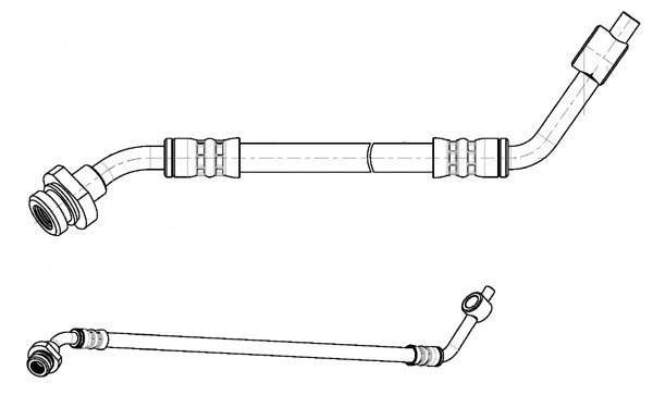 Flexible de frein CEF 512774