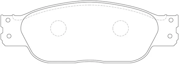 Kit de plaquettes de frein, frein à disque SB BP51142