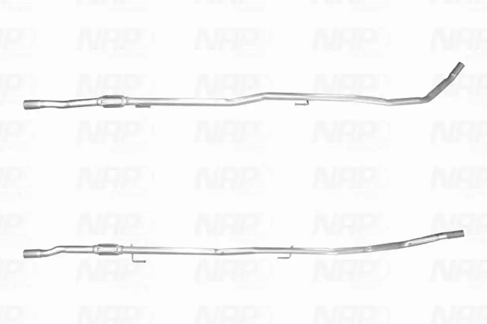 Tuyau d'échappement NAP carPARTS GmbH CAC10621