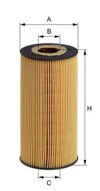 Filtre à huile UNIFLUX FILTERS XOE161