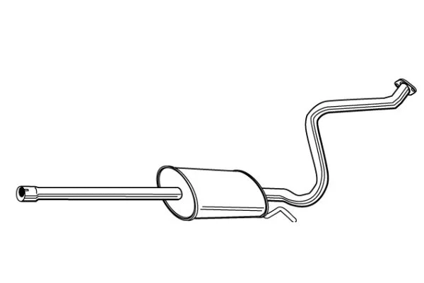 Silencieux central VEGAZ GmbH HUS-155