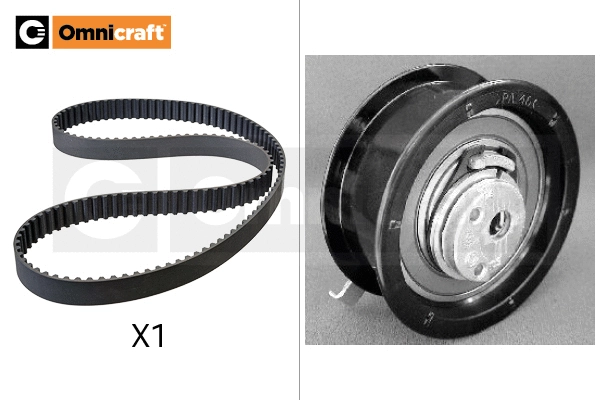 Kit de courroie crantée Omnicraft 2328574