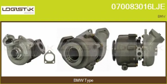 Turbocompresseur, suralimentation LGK 070083016LJE