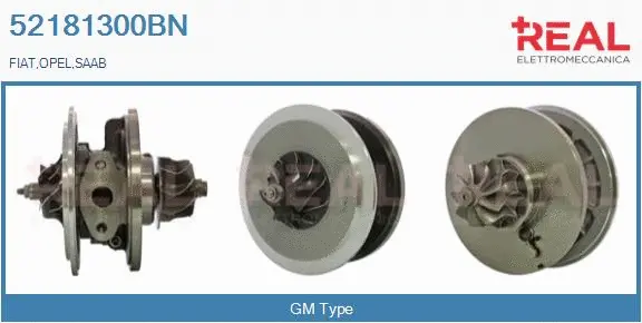 Groupe carter, turbocompresseur REAL 52181300BN
