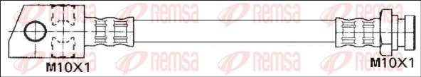 Flexible de frein REMSA G1900.56