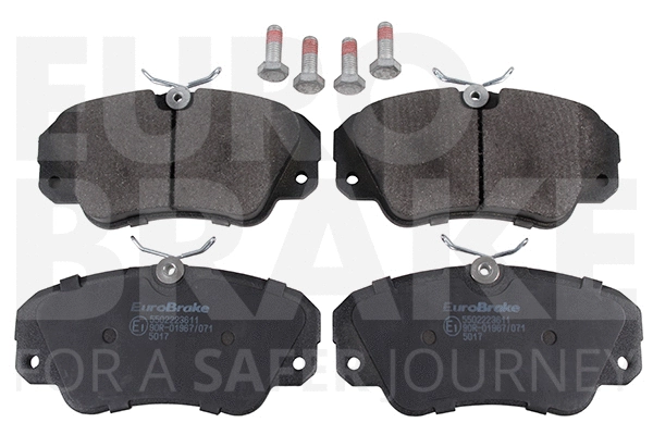 Kit de plaquettes de frein, frein à disque EUROBRAKE 5502223611