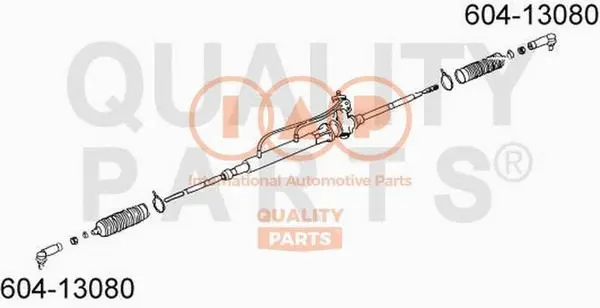 Rotule de barre de connexion IAP QUALITY PARTS 604-13080
