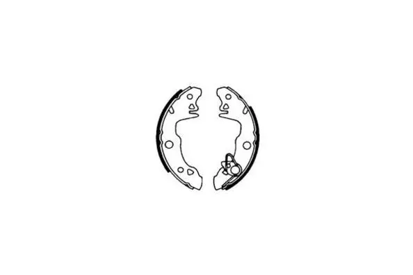 Jeu de mâchoires de frein E.T.F. 09-0291