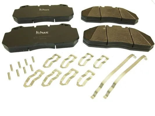 Kit de plaquettes de frein, frein à disque KAWE 88086