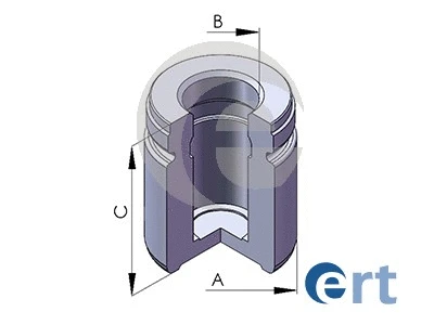 Piston, étrier de frein ERT 150548-C