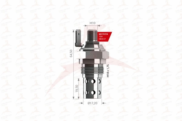 Bougie de préchauffage MEHA AUTOMOTIVE MH70294