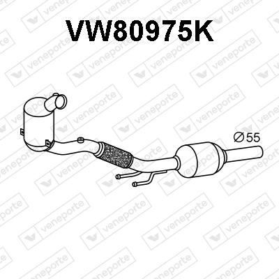 Catalyseur VENEPORTE VW80975K