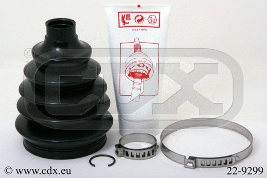 Jeu de joints-soufflets, arbre de commande CDX 22-9299