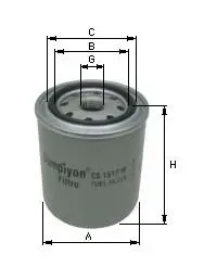 Filtre à carburant SAMPIYON FILTER CS 0073 M