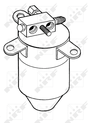 Filtre déshydratant, climatisation NRF 33020