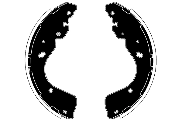 Jeu de mâchoires de frein RAICAM RA29770