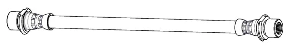 Flexible de frein CEF 514689