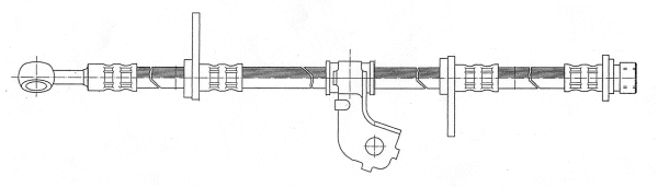 Flexible de frein CEF 511579