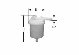 Filtre à carburant CLEAN FILTERS MBNA 013