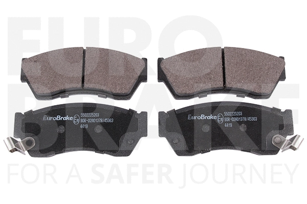 Kit de plaquettes de frein, frein à disque EUROBRAKE 5502225203