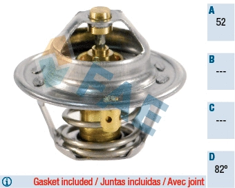 Thermostat, liquide de refroidissement FAE 5204582