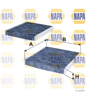 Filtre, air de l'habitacle NAPA NFC4006