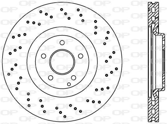 Disque de frein OPEN PARTS BDRS2079.25