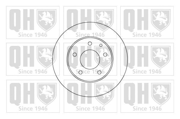Disque de frein QUINTON HAZELL BDC4875