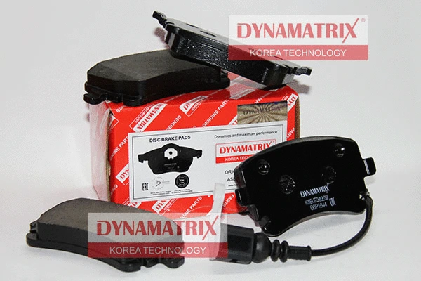 Kit de plaquettes de frein, frein à disque DYNAMATRIX DBP1644