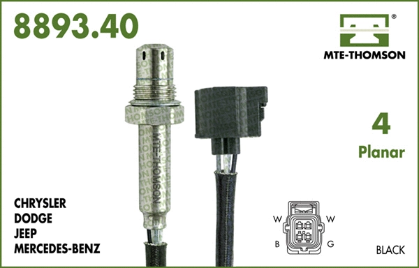 Sonde lambda MTE-THOMSON 8893.40.032