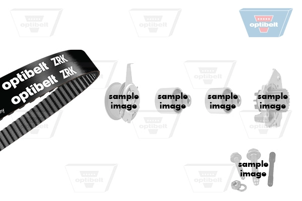 Pompe à eau + kit de courroie crantée OPTIBELT KT 1732W1