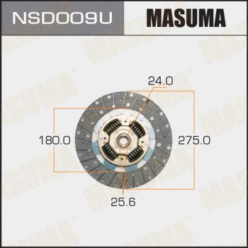 Disque d'embrayage MASUMA NSD009U