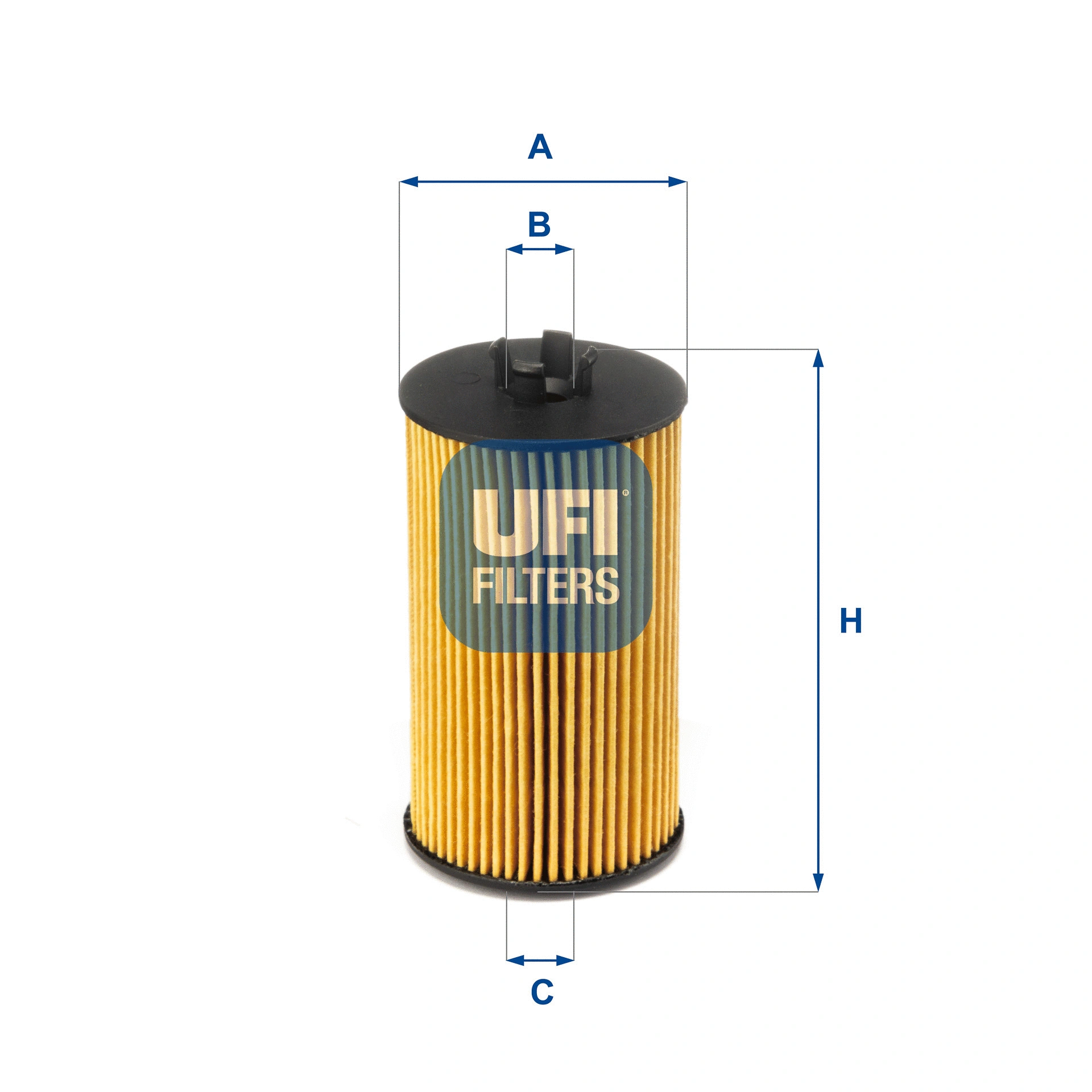 Filtre à huile UFI 25.064.00